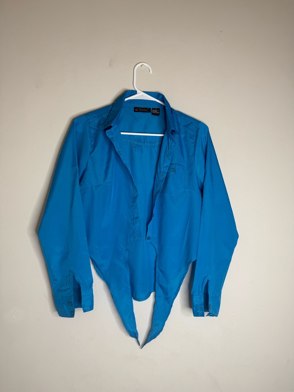 Women's Turquoise Button-Up Shirt